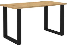 Písací stôl Malta Kovové nohy Dub Artisan (doska 28mm) Typ 150