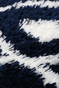 Koberec Boho 590 NAVY BLUE/CREAM rozmery koberec: 120x170 cm