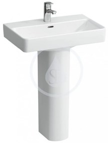 LAUFEN Pro S Umývadlo Compact, 600 mm x 380 mm, 1 otvor na batériu, biela H8189590001041