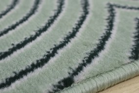 Alfa Carpets, Kusový koberec Thumbs green, 190x280, zelená, obývacia izba