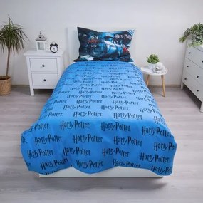 Jerry Fabrics Bavlnené obliečky 140x200 + 70x90 cm - Harry Potter "Hogwarts Express"