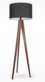 Stojacia lampa TRION 1xE27/60W/230V šedá 164 cm