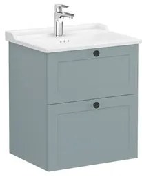 Vitra Root kúpeľňová skrinka s umývadlom 60x67x46 cm zelená mat ROOTC60GINTC