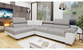 Rohová sedačka Alvin, Dostupné poťahy: Muna 14 + Uttario Velvet 2980 + Muna 14, Strana: ľavá