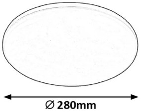 Rabalux 7979 - LED Vonkajšie stropné svietidlo ERIC LED/24W/230V IP64