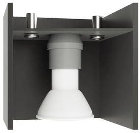 Nástenné svietidlo LORETO 1xG9/40W/230V čierna