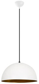 Závesné svietidlo s kovovým tienidlom ø 40 cm Sivani – Opviq lights