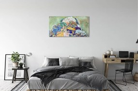 Obraz canvas Abstraktné umenie dieťa 125x50 cm
