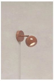 Hnedé nástenné svietidlo do zásuvky Pop – Markslöjd