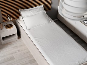 Posteľ BELLA 90 x 200 cm, dub hľuzovka Rošt: Bez roštu, Matrac: Matrac COCO MAXI 20 cm