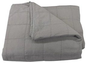 Prikrývka na posteľ Juni 220x250 svetlosivá Merkury Home