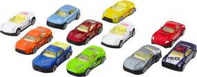 LEAN Toys Sada autíčok v tube, moderné športové autá 1:64