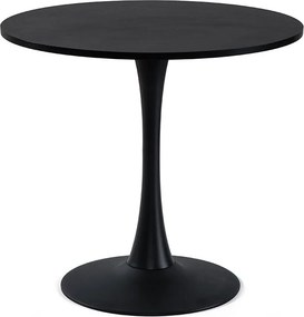 Jedálenský stôl AVENBERG ORBIS Ø80 čierny