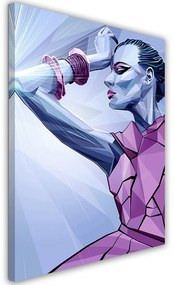 Gario Obraz na plátne Žena vo fialovom - Dmitry Belov Rozmery: 40 x 60 cm