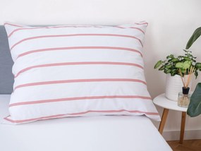 Bavlnená obliečka na vankúš 70 × 90 cm – Kamala ružové