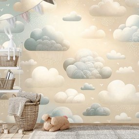 Fototapeta rozprávkové dažďové mraky