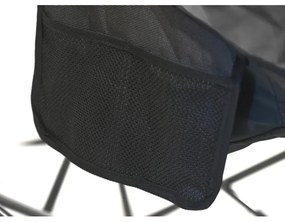 Skladacia kempingová stolička šedá