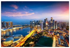 Obraz - Singapur, Ázia (90x60 cm)