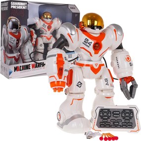 Ramiz Multifunkčný robot oranžovo-biely R/C