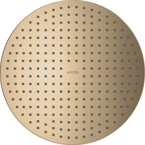 AXOR ShowerSolutions horná sprcha 2jet, priemer 300 mm, na strop, kartáčovaný bronz, 35305140