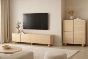 TV stolík Arlo 200 cm - dub vicenza