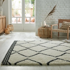 Flair Rugs koberce Kusový koberec Melilla Riad Berber Ivory - 160x230 cm