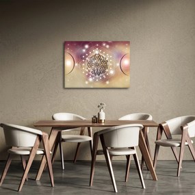 Obraz - Mandala s elementmi (70x50 cm)