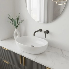 Rea Lungo Long, podomietková umývadlová batéria + BOX, grafitová matná, REA-B6390