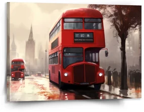 Sablio Obraz Londýn Double-decker 1 - 150x110 cm