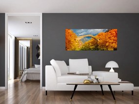 Obraz - Konitsa most (120x50 cm)