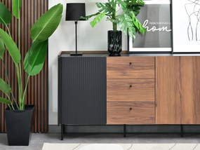 Komoda Protegidas P06 (čierna). Akcia -20%. Vlastná spoľahlivá doprava až k Vám domov. 1137241