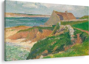 Obraz - Henri Moret, The Island of Raguenez, Brittany, reprodukcia (90x60 cm)