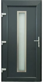 Dvere vchodové Colombo D29 90L 98x198x7 antracit