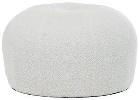 Autronic BONTEC Taburet, sivá, látka bouclé, AK-307 GREY2 Farba: Biela