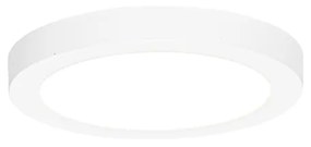 Zapustené alebo povrchové bodové svetlo biele 18 cm vrátane LED 3-stupňové stmievanie na teplé - Trans