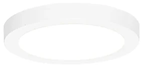 Zapustené alebo povrchové bodové svetlo biele 18 cm vrátane LED 3-stupňové stmievanie na teplé - Trans