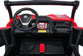 Ramiz Elektrická bugina Gravity pre deti červená + pohon 4x4 + diaľkové ovládanie