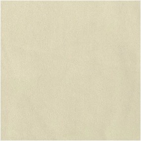 Krémovobiele zamatové kreslo s podnožkou Jerry – Støraa