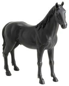 Cavallo soška čierna 82 cm