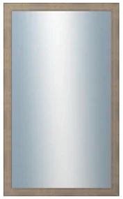 DANTIK - Zrkadlo v rámu, rozmer s rámom 60x100 cm z lišty ANDRÉ veľká bronz (3159)