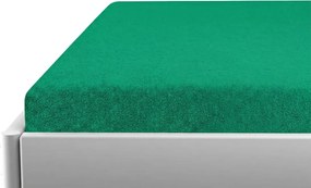 Froté plachta do detskej postieľky PREMIUM 60x120 cm mentolová