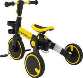 Ramiz Detský bicykel Happy Bike 3v1 Sportrike žltý