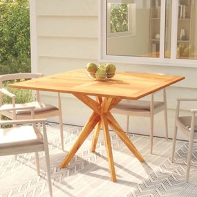 Záhradný stôl 110x110x75 cm akáciové masívne drevo