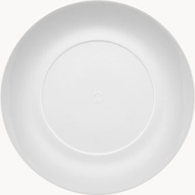 Ručne vyrobené plytké taniere z porcelánu Cosmopolitan, 2 ks