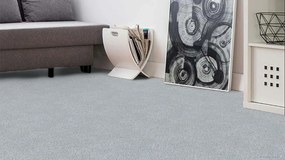 ITC, Koberec metráž La Scala 6922, na mieru, šíře 4m, šedá, twinback (filc+juta), obchodné priestory