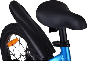 RoyalBaby Detský bicykel 16 palcov Mars, ľahký hliníkový – moderný RB16-26 modrý