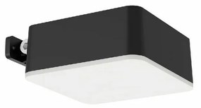 Philips Vynce solárne vonkajšie nástenné LED svietidlo 1,5 W 2700K, čierna