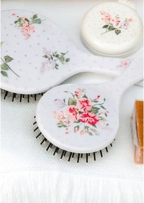 Vreckové kozmetické zrkadlo s hrebeňom Green Gate Asta