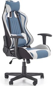 Kancelárske kreslo Cayman Svetlosivá/tyrkysová