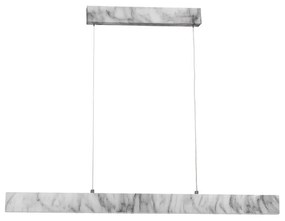 LED Luster na lanku PIERCE LED/18W/230V biela/šedá